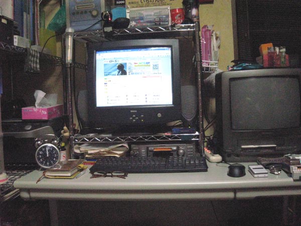2008年 実家の自室のオフィスデスク